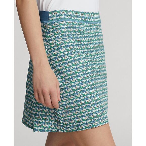 NWT-RLX RALPH LAUREN-WOMEN'S PRINTED PLEATED AIM SKORT 17"- Size Large - Picture 3 of 15